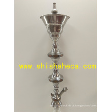 Aço inoxidável haste Nargile fumar cachimbo Hookah Shisha